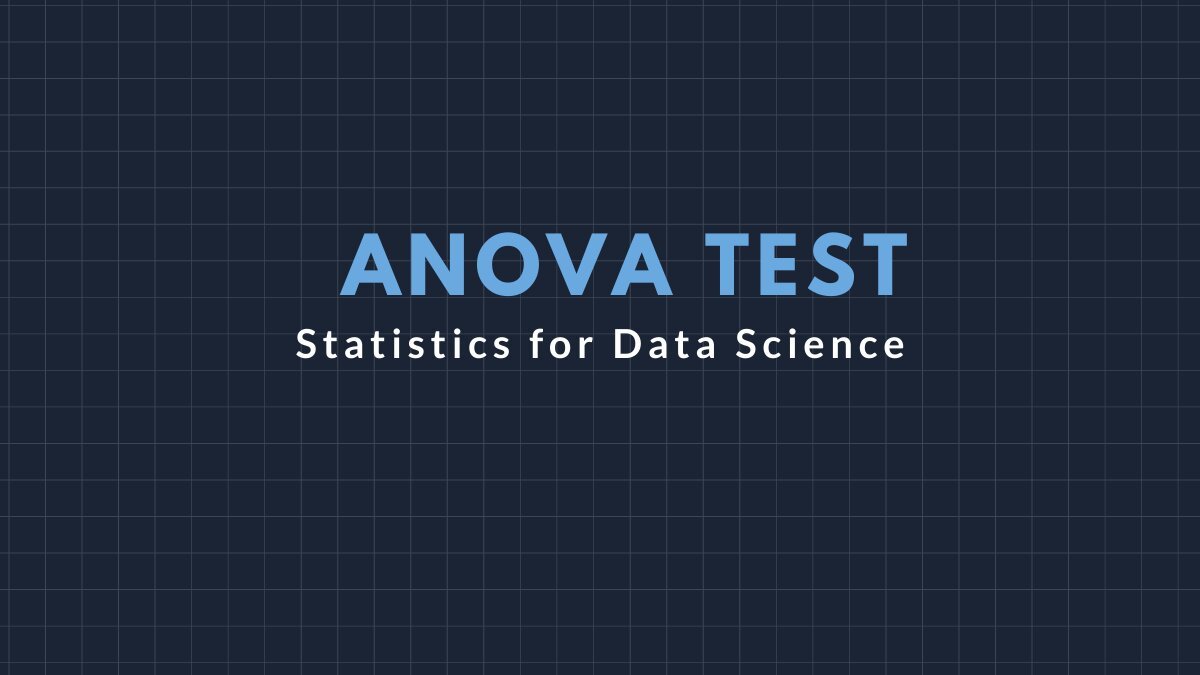 Varyans Analizi (ANOVA)